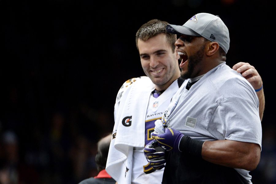 Joe Flacco Couldn&#39;t Understand A Damn Thing Ray Lewis Said
