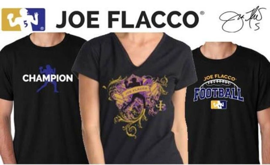 Joe Flacco's Official Shirts Are Just As Boring As You'd Expect