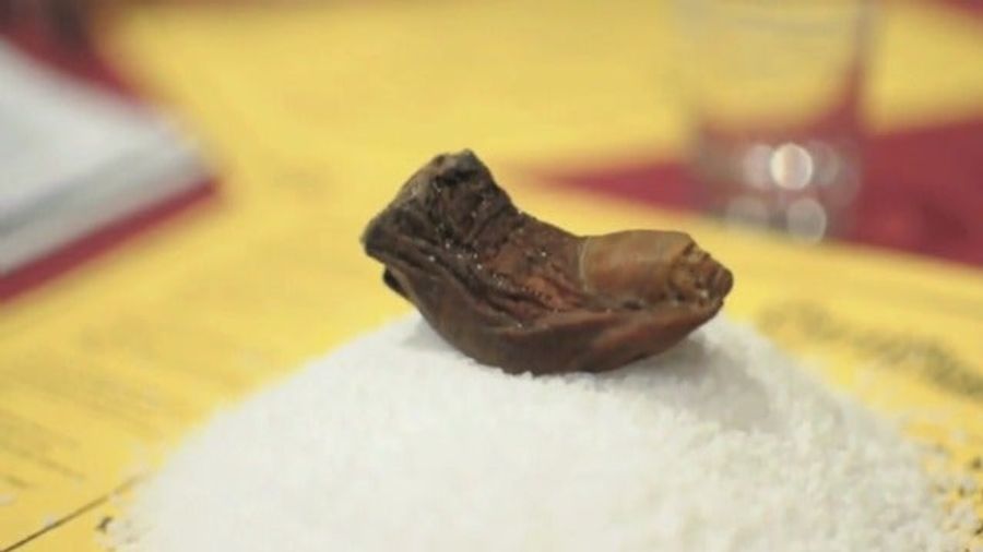 Here's Video Of A Man Swallowing A Human Toe