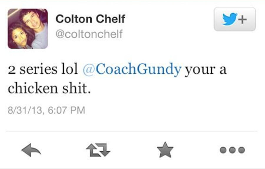 OK State QB Clint Chelf&#39;s Brother Not Happy With Mike Gundy