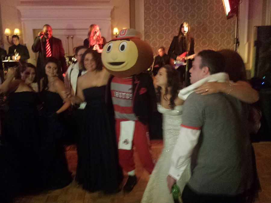 Brutus The Buckeye Showed Up At A Wedding In Columbus