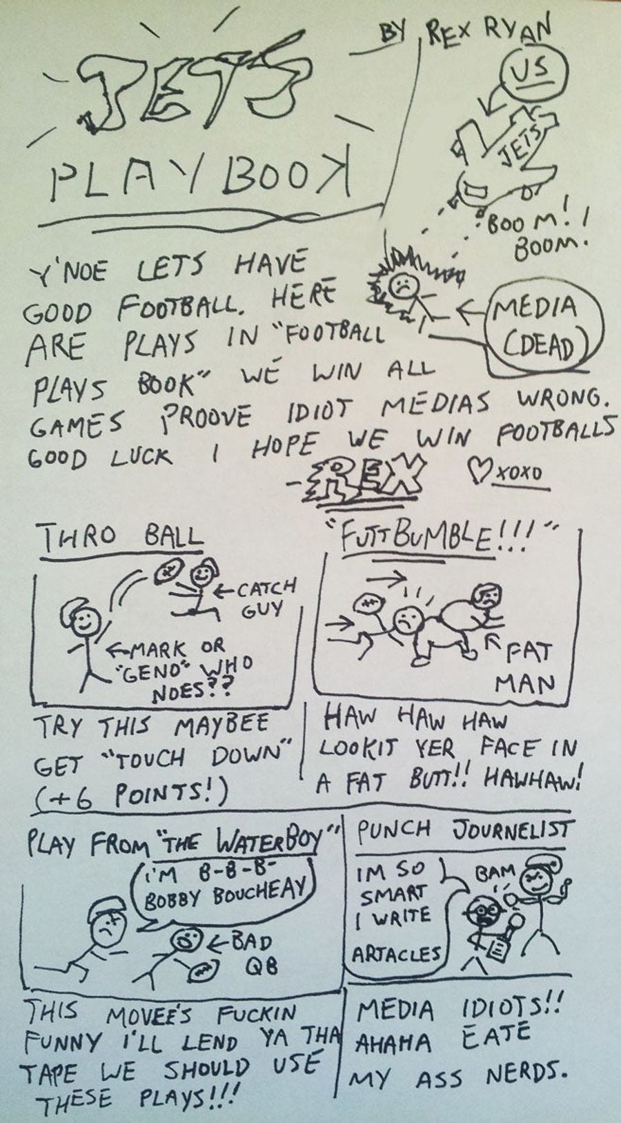 More Illustrated NFL Playbook Fun