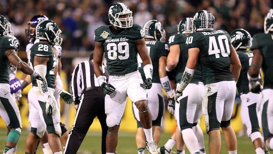 A Defensive End Is Michigan State's Best Offense
