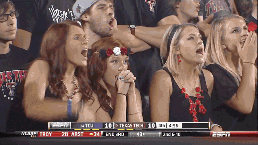 Texas Tech Fan Horrified By Her Own Foul Mouth