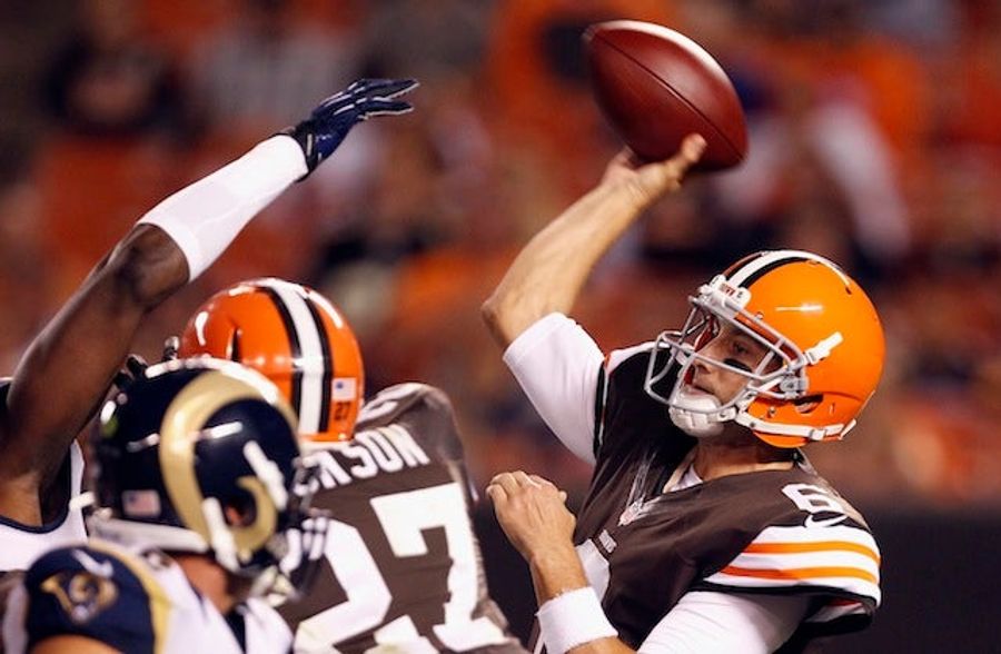 Browns Promote Third-String Quarterback To Starter
