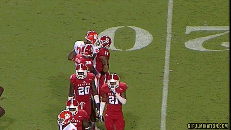 Here&#39;s The Uppercut That Got A Clemson Player Ejected