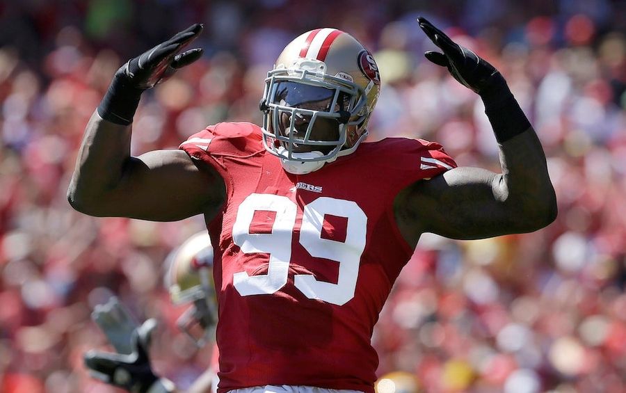 Report: Aldon Smith To Be Treated For Substance Abuse After Today&#39;s Game