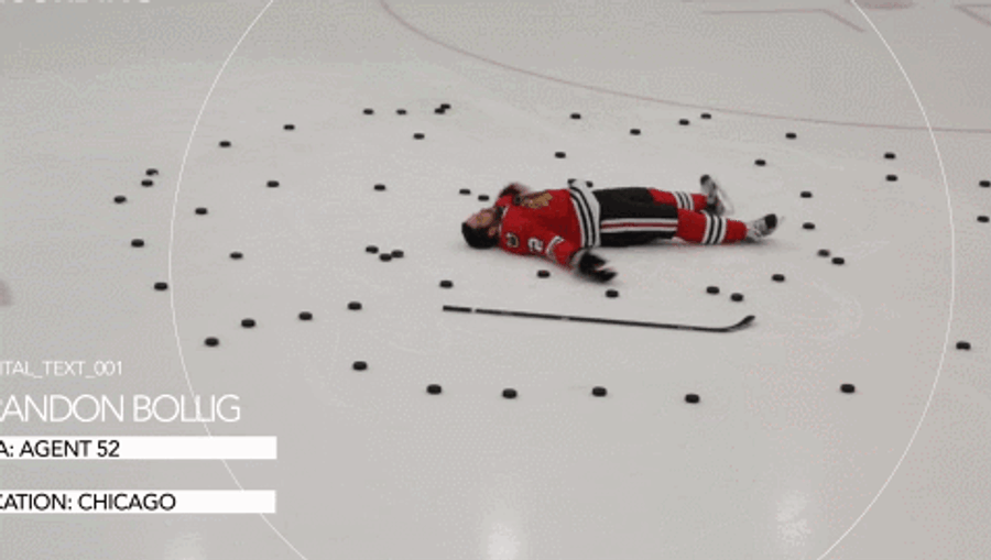 Brandon Bollig Is Not A Stickhandler