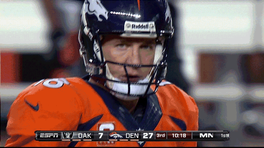 Peyton &quot;FIGJAM&quot; Manning: Your <i>Monday Night Football</i> GIF Roundup
