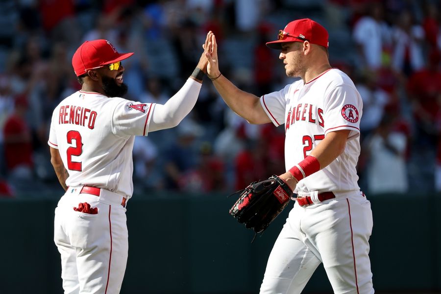MLB: Texas Rangers at Los Angeles Angels