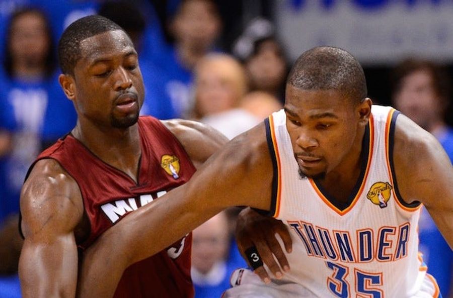 Dwyane Wade And Kevin Durant Are Now Feuding, Or Something