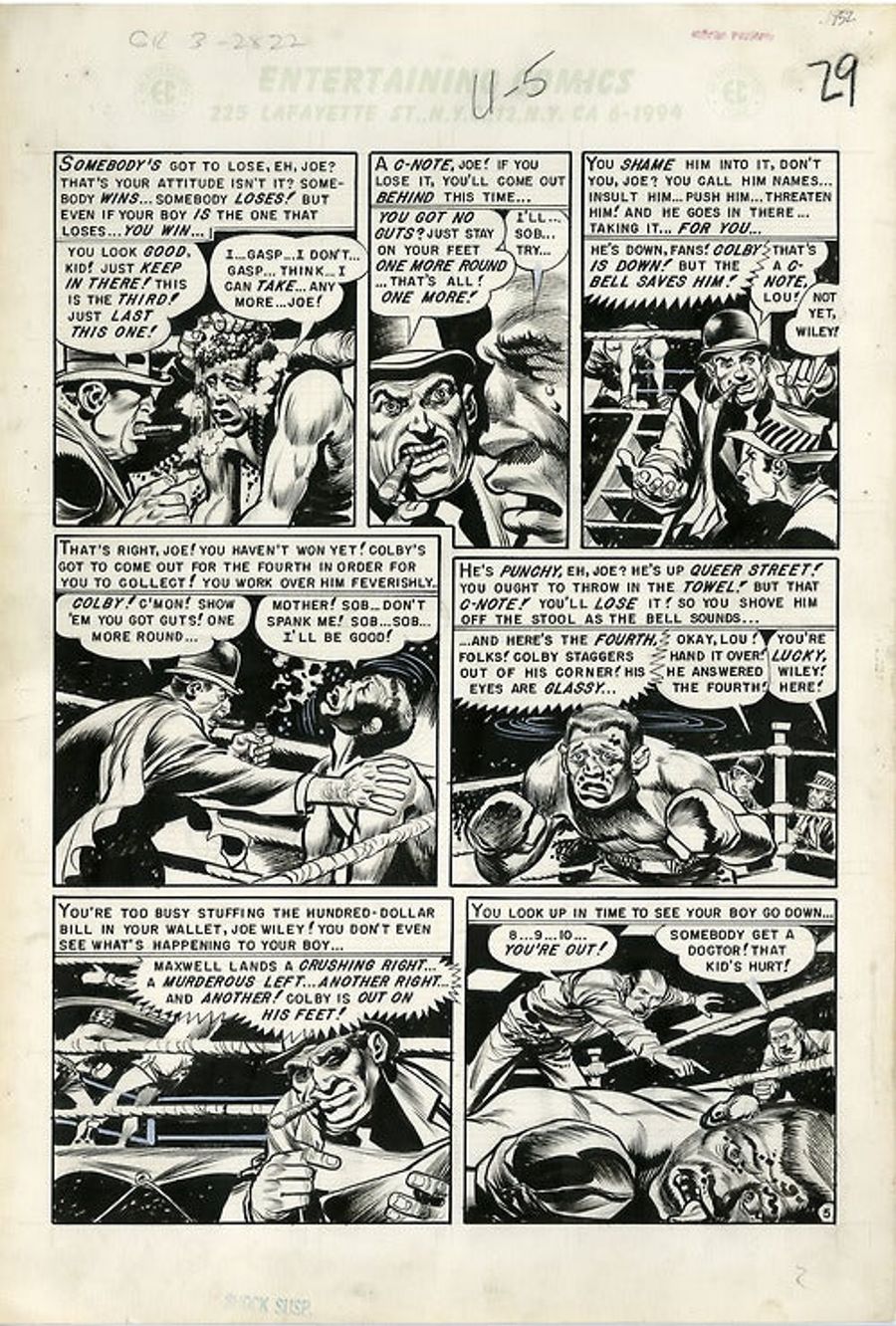 Jack Davis' Uppercut