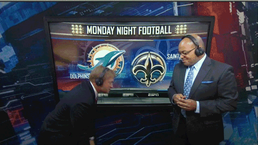 This Is Dolphins-Saints: Your <i>Monday Night Football</i> GIF Roundup
