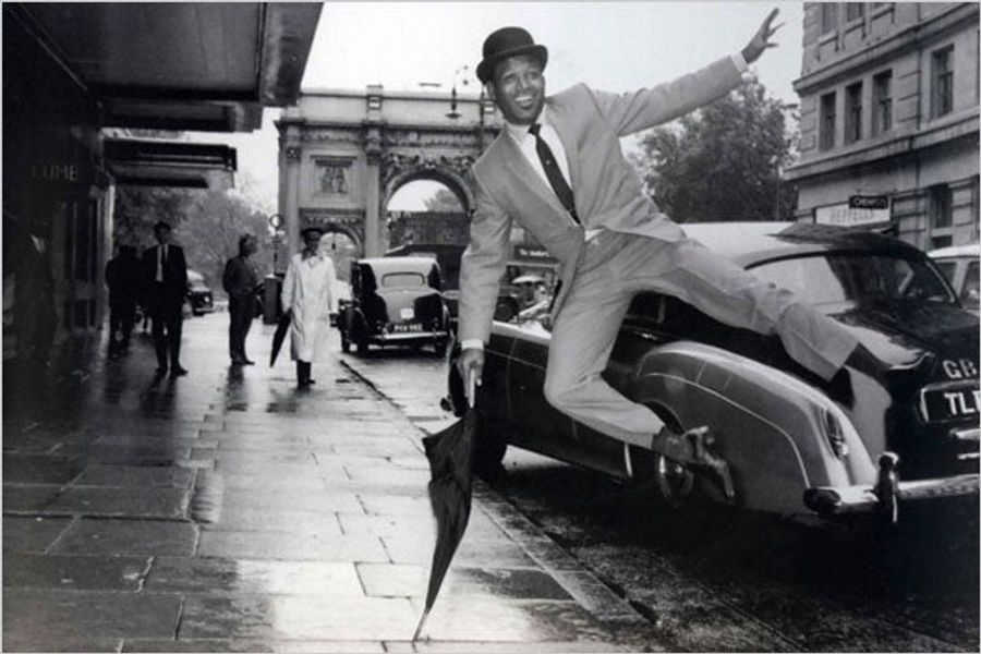 Sugar Ray Robinson Busts A Move