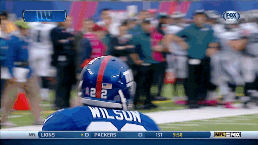 David Wilson Scores TD, Does Double Backflip