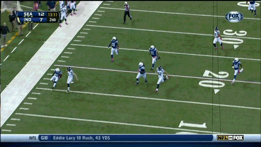 Punter Tries To Make A Tackle, Fails Miserably