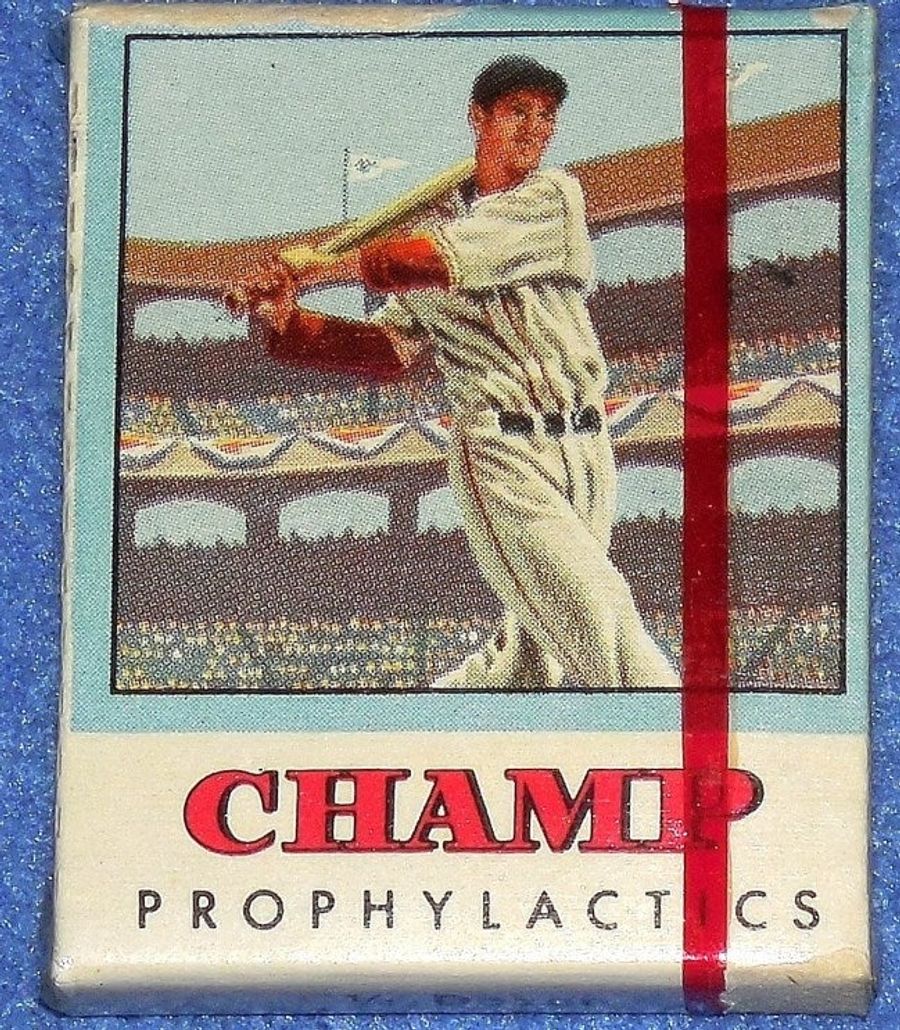 Want To Buy Some Vintage Condoms With Ted Williams&#39;s Face On Them?
