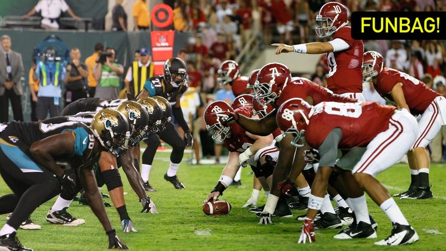 What Would A Jaguars-Alabama Betting Line Look Like?