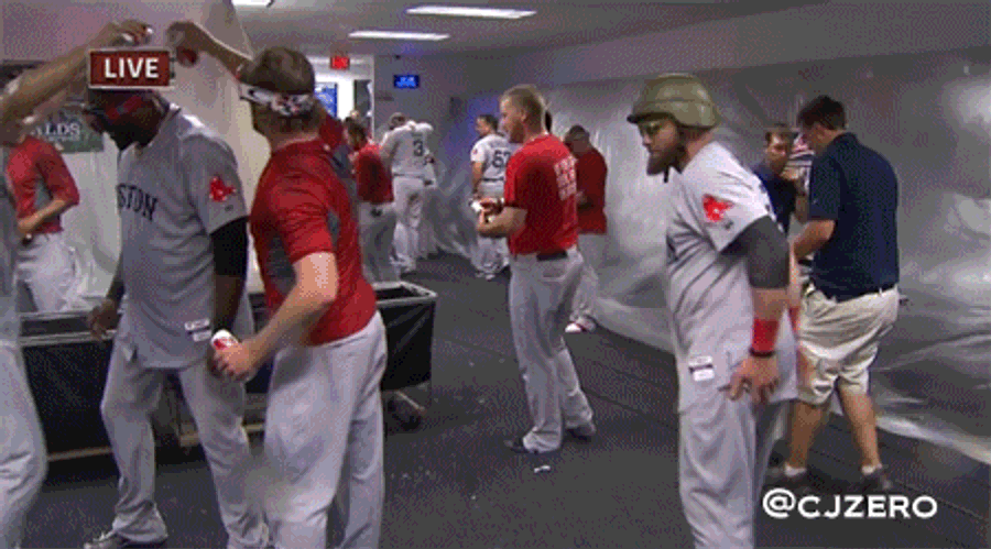 Koji Uehara And David Ortiz Dry Hump After Beating The Rays