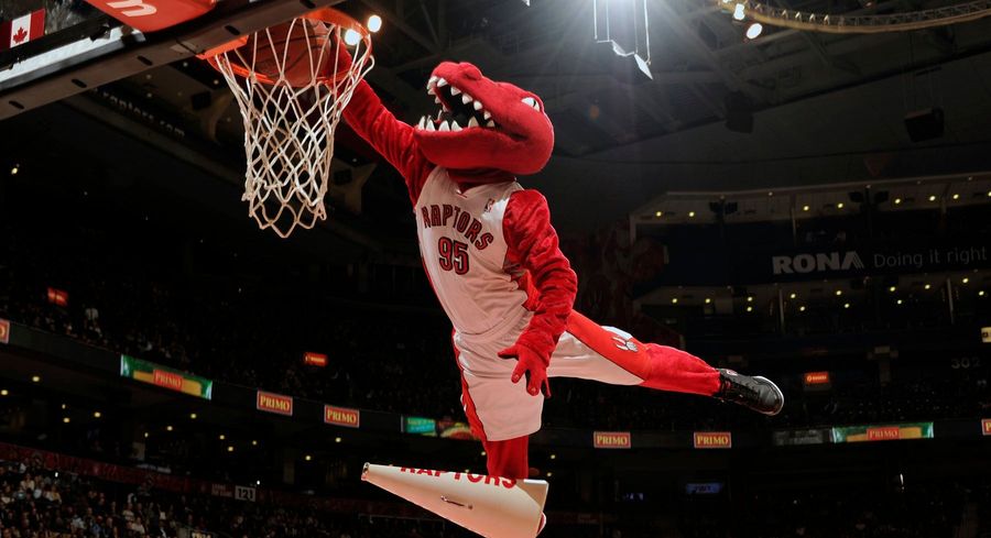 Raptors' Mascot Tears Achilles, Is Out For Season