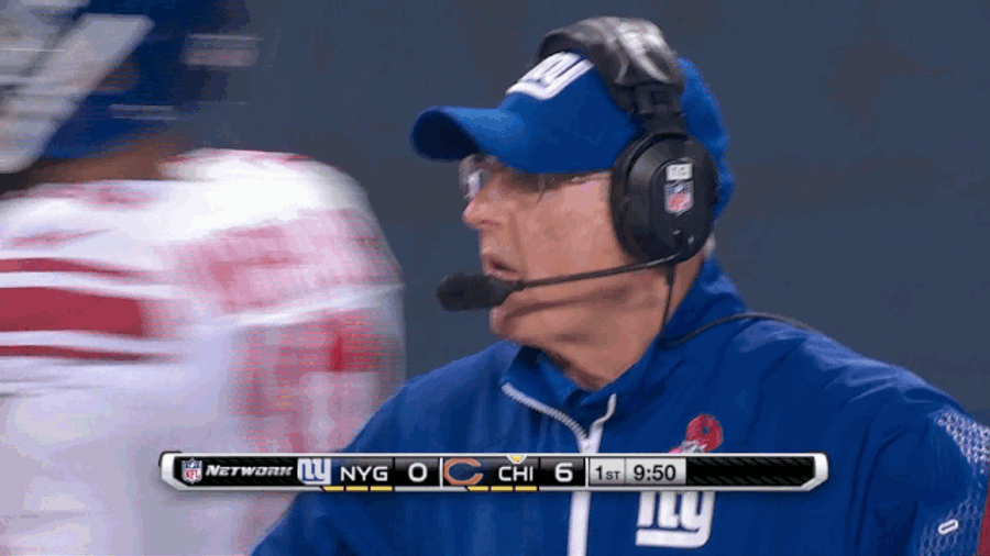 Coughlin Can&#39;t Even Look At Eli