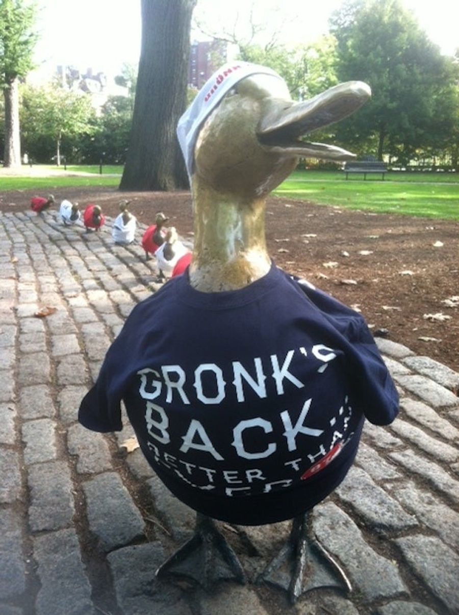 These Adorable Ducks Are So Ready For Rob Gronkowski's Return