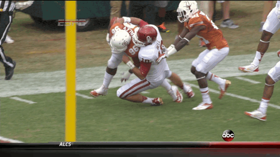 We Have A Fat Guy TD In The Red River Rivalry