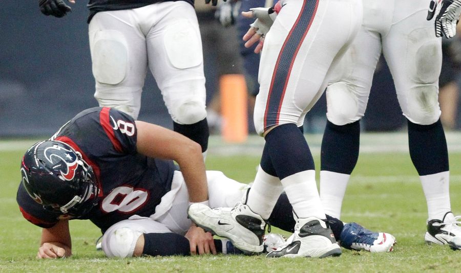 Texans Blast "No-Class" Fans For Cheering Matt Schaub's Injury