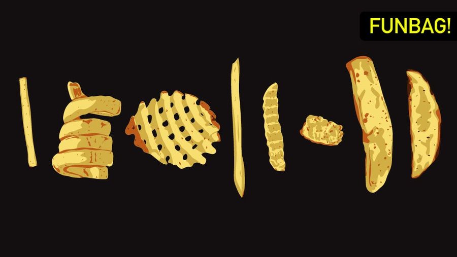 French Fry Shapes, Ranked