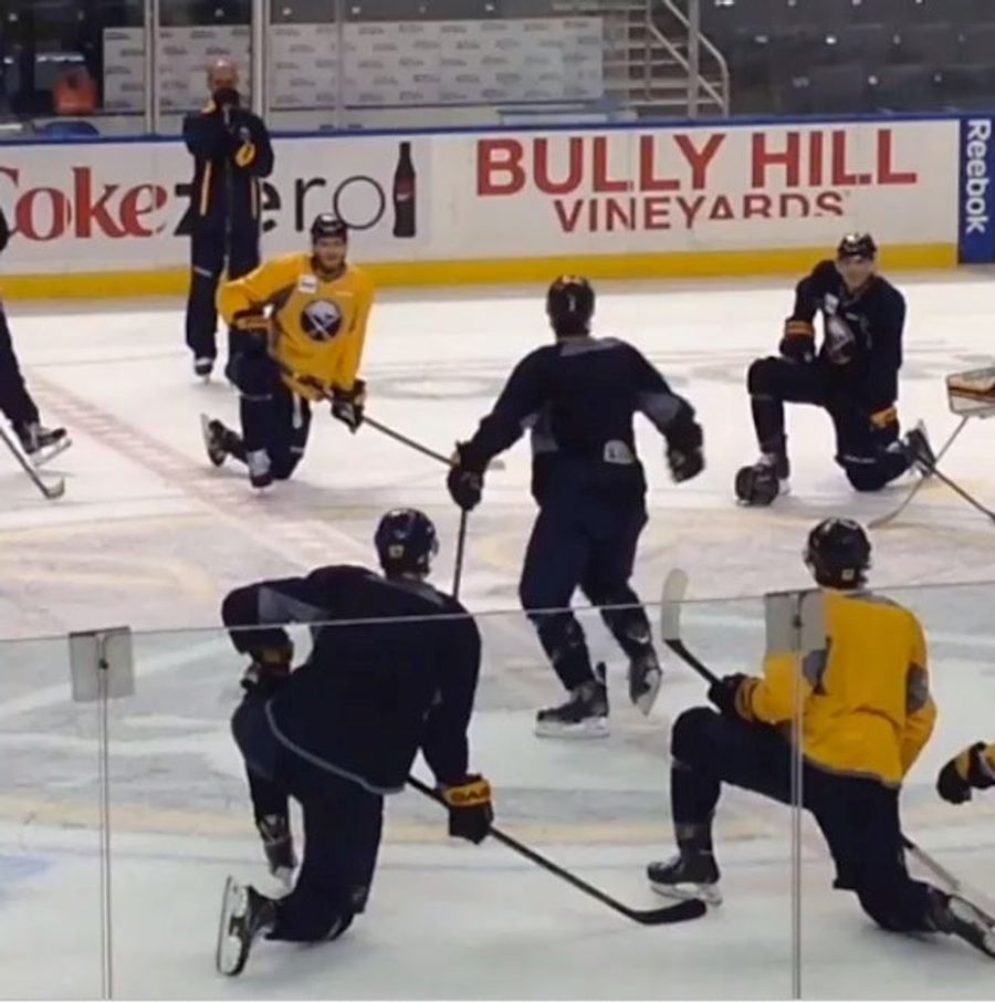 The Buffalo Sabres Think They Can Dance