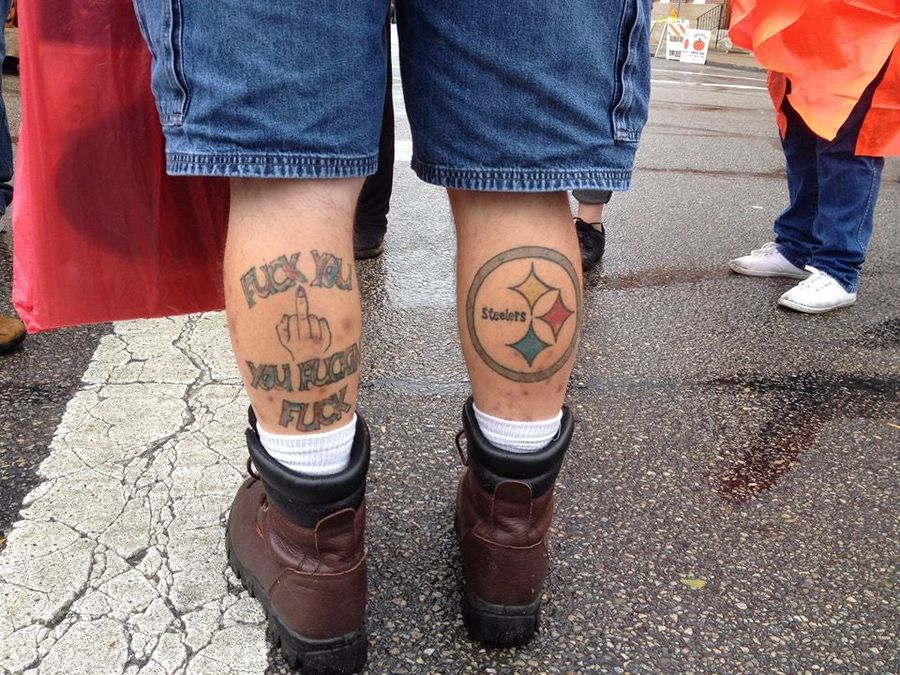 Steelers Tattoo Somehow Not Man&#39;s Most Obnoxious