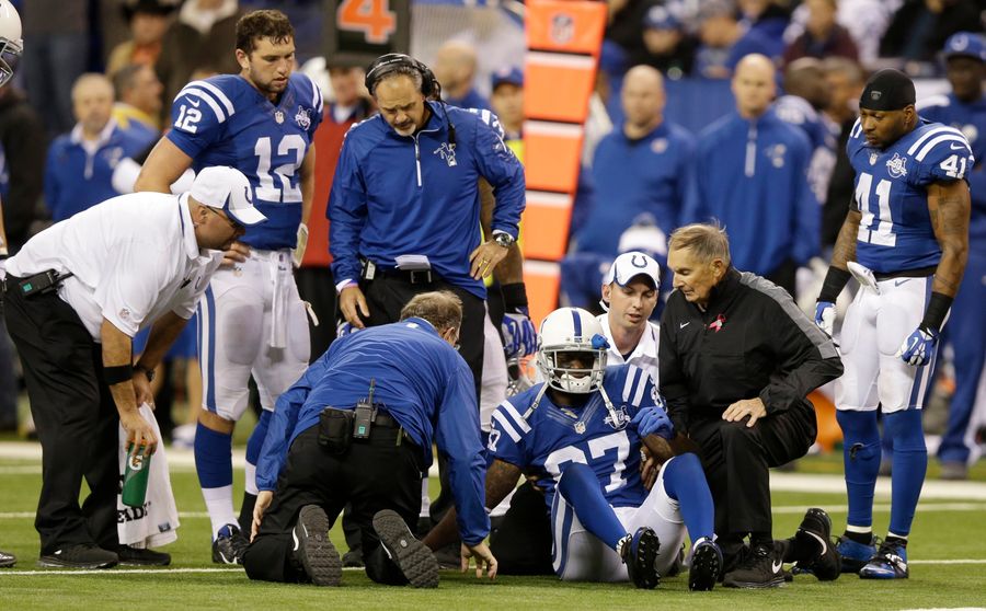 Andrew Luck Blames Himself For Reggie Wayne's Injury
