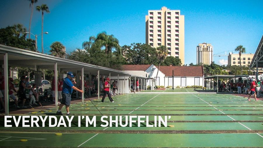Stay Out Of The Kitchen: Day One At The World Shuffleboard Championship