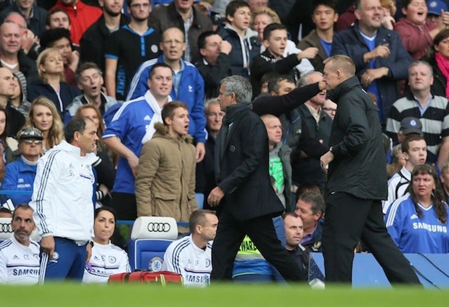 Jose Mourinho Gets Sent Off, Watches Rest Of Match Among Fans