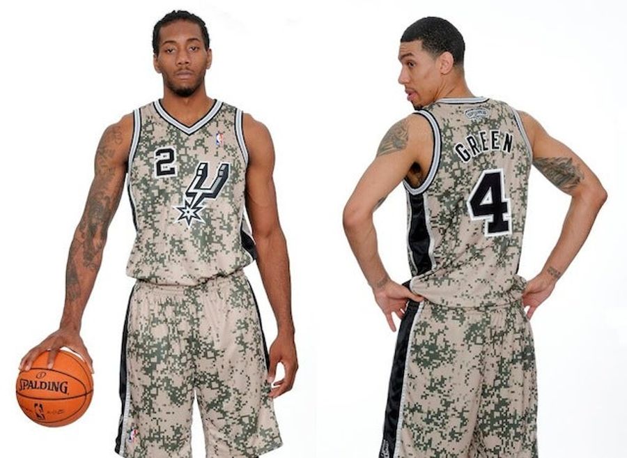 The Spurs' Camouflage Jerseys Are Not Fun To Look At