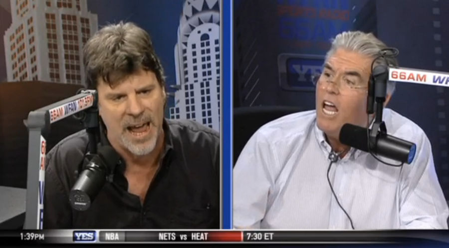 Mike Francesa And <em>Daily News</em> Reporter Battle To See Who Screams Louder