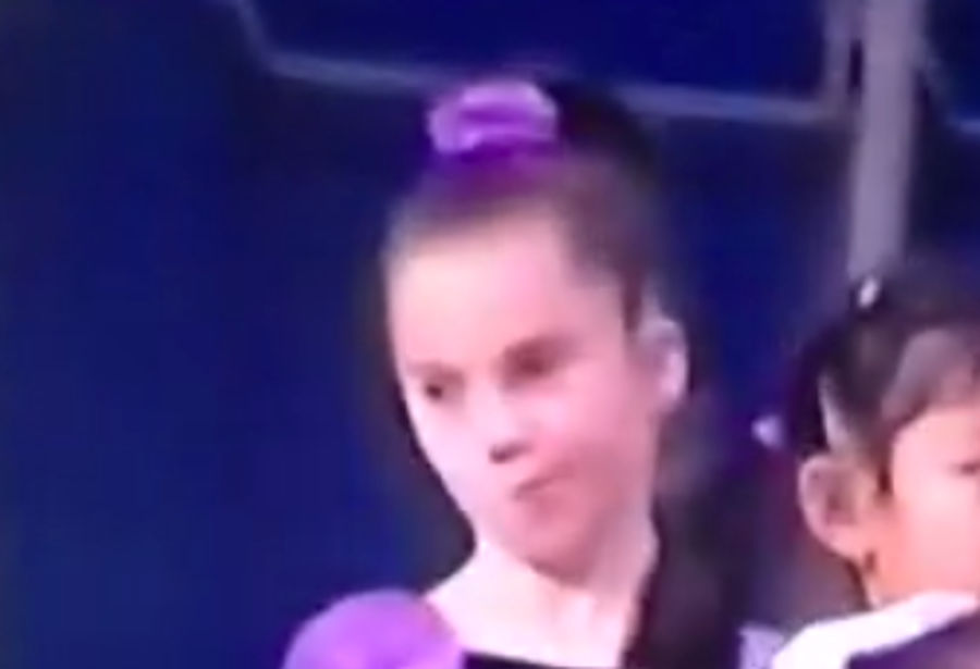McKayla Maroney Was Doing The "Not Impressed" Face At Age 8
