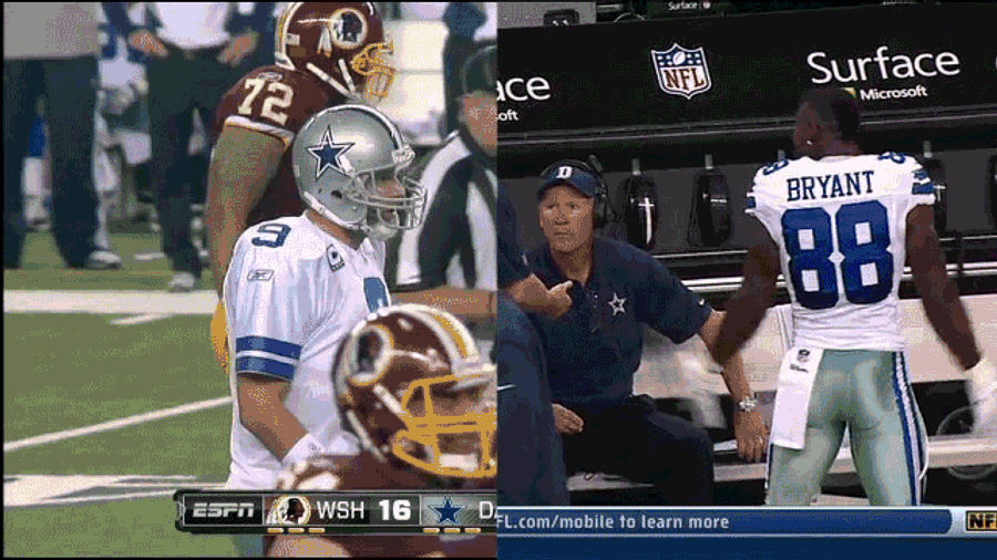 You Can Get Away With Acting Like Dez Bryant If You&#39;re Tony Romo