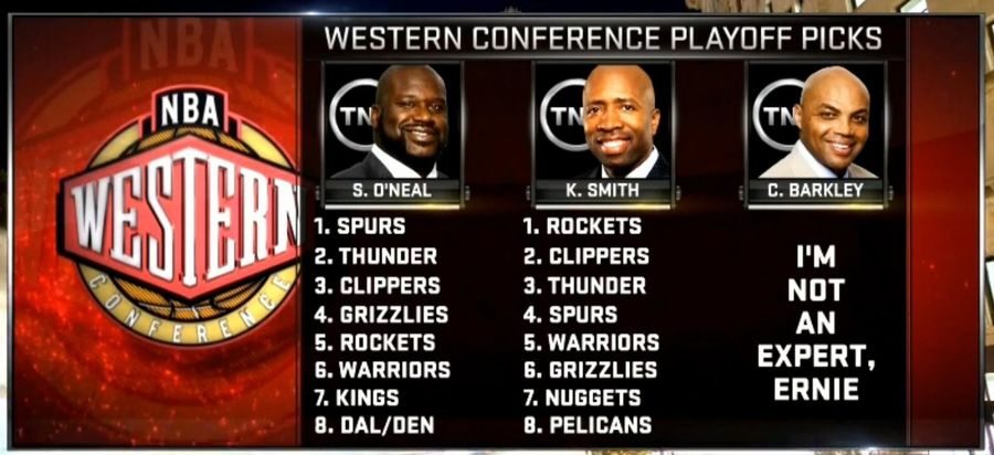 Charles Barkley Has The Most Accurate Playoff Picks