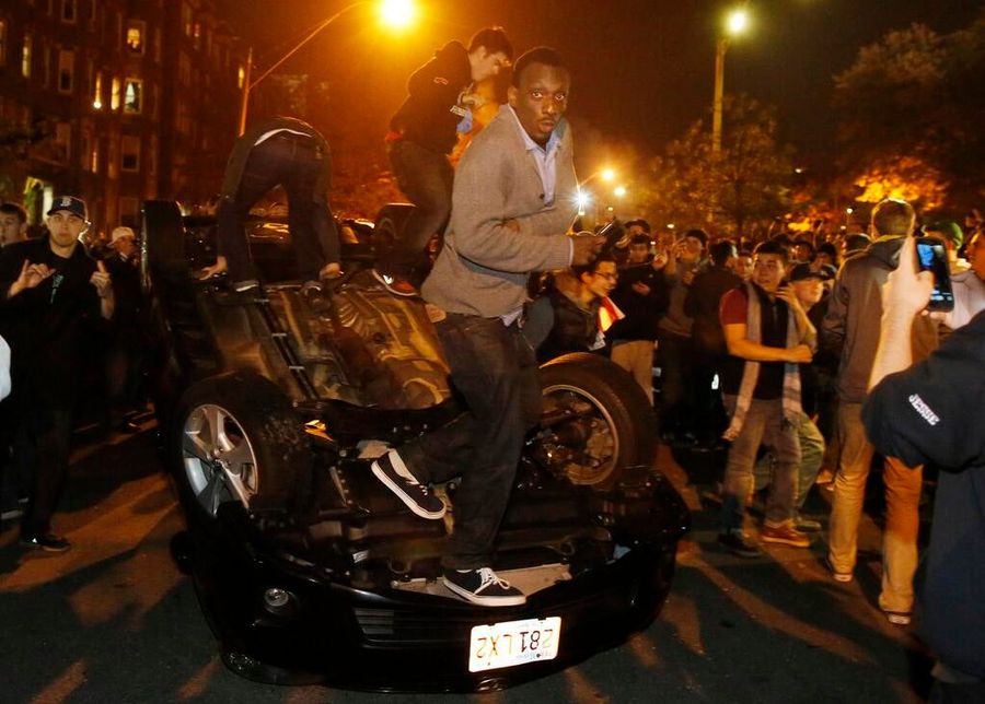 Boston Fails To Celebrate Like It's Been There Before