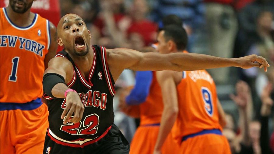 Taj Gibson Has A Strange Happy Face