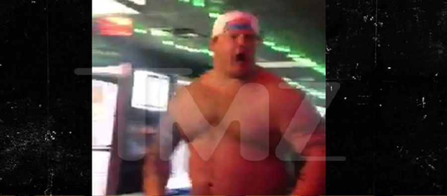 Shirtless Richie Incognito Drops An N-Bomb And Acts Like A Psycho