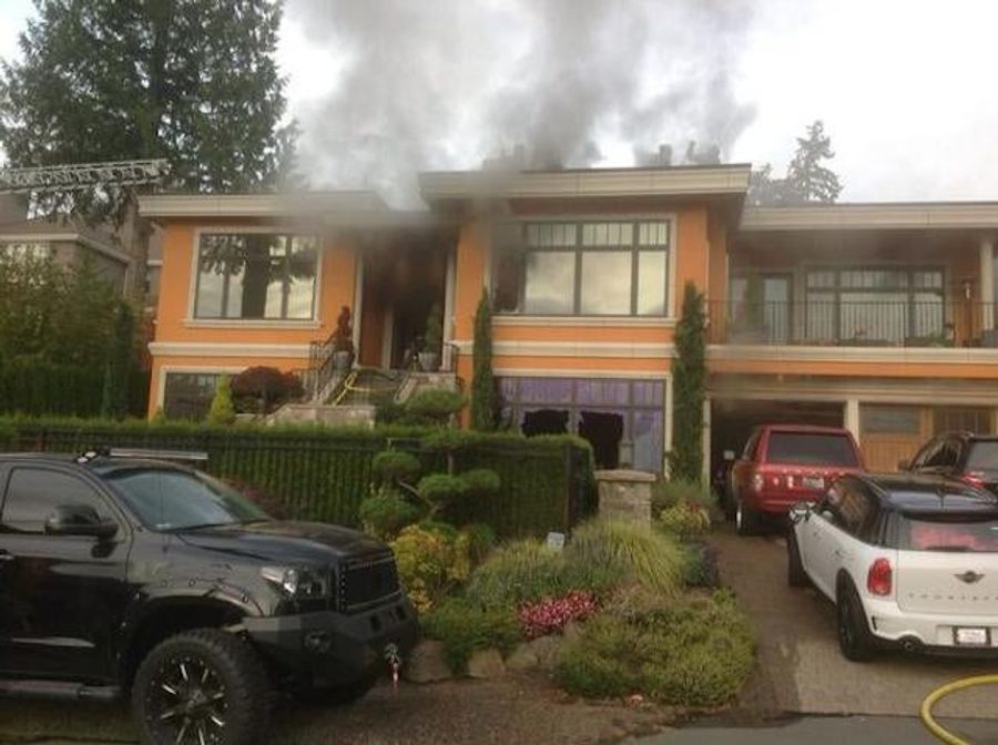 Here's Felix Hernandez's House On Fire