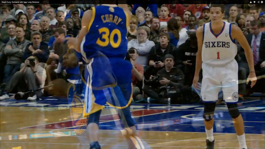 Steph Curry Throws The Steph Curry Of All Alley-Oops