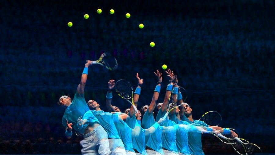 Rafael Nadal&#39;s Serve From Second To Second