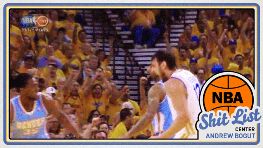 NBA Shit List: Andrew Bogut, The Honky Messiah