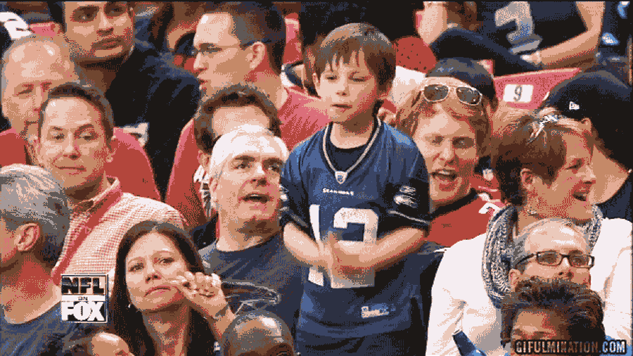 Little Seahawks Fan Has Smooth Moves