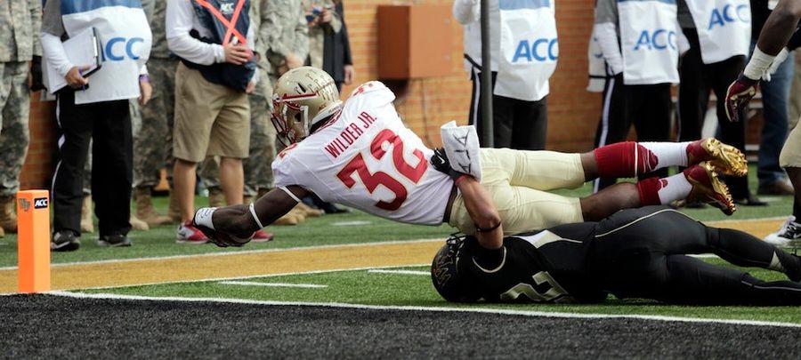 Florida State Running Back Demonstrates How To Run Over A Defender