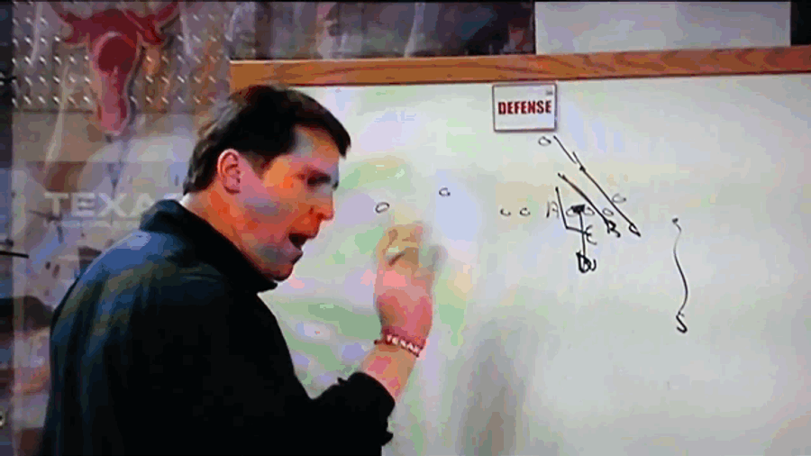 Will Muschamp Left Bloodied After Scuffle With A Chalkboard