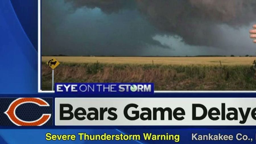 Sign Of Man Having Sex With Cow Features In CBS Chicago Storm Coverage